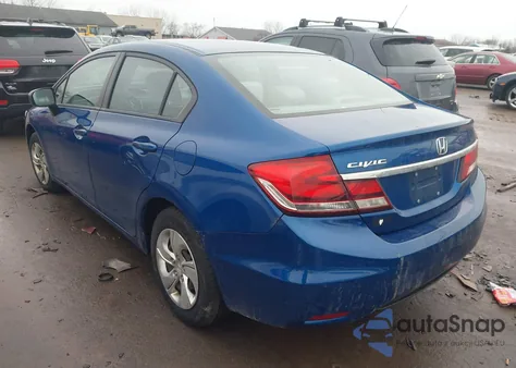2014 Honda Civic Lx z USA, uszkodzony, nr VIN 2HGFB2F59EH553477
